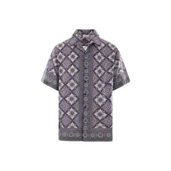 ETRO Abstract Print Short Sleeved Shirt