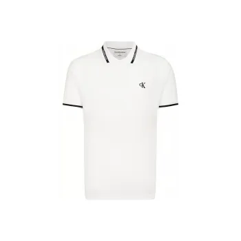 CALVIN KLEIN Polo Shirt Men's White