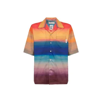 MARNI Watercolour-Printed Buttoned Shirt