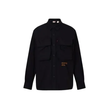 Levis Shirts Men Black