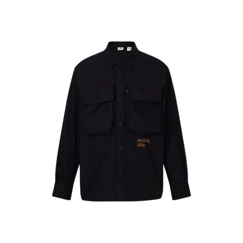 Levis Shirts Men Black-0