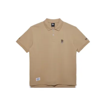 New Era Polo Shirts Men Khaki