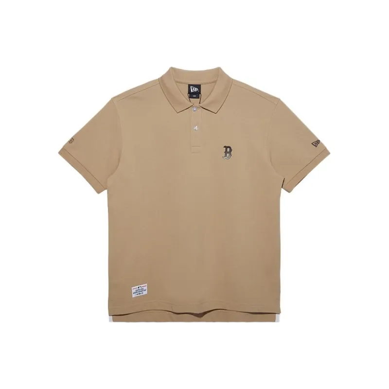 New Era Polo Shirts Men Khaki-0