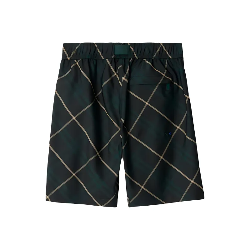 Burberry Casual Shorts Men's Green-1