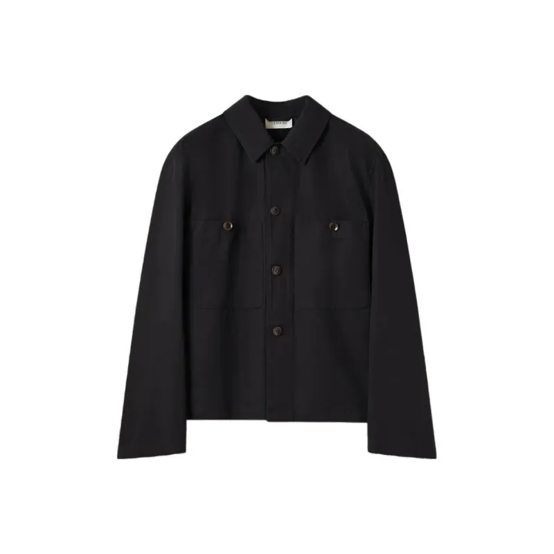 Lemaire Shirts Men Black-0