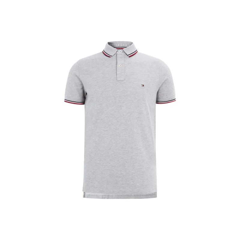 Tommy Hilfiger Polo Shirt Men's Gray-0