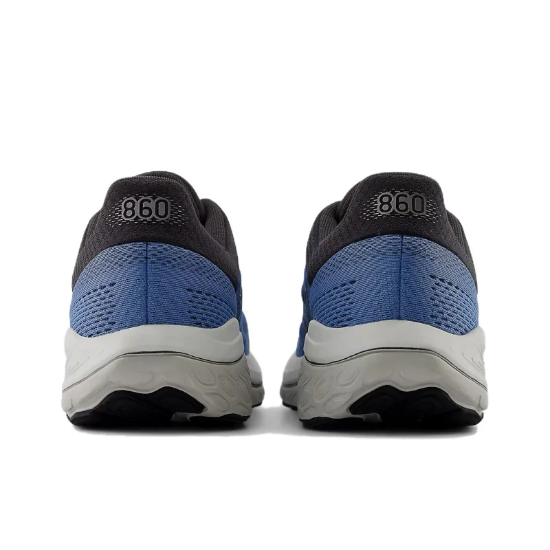New Balance Fresh Foam X 860v14 Anti Slip Wear Resistant Low Top Running Shoes Men's Blue-4