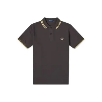 FRED PERRY Polo Shirt Men's Anchor Gray