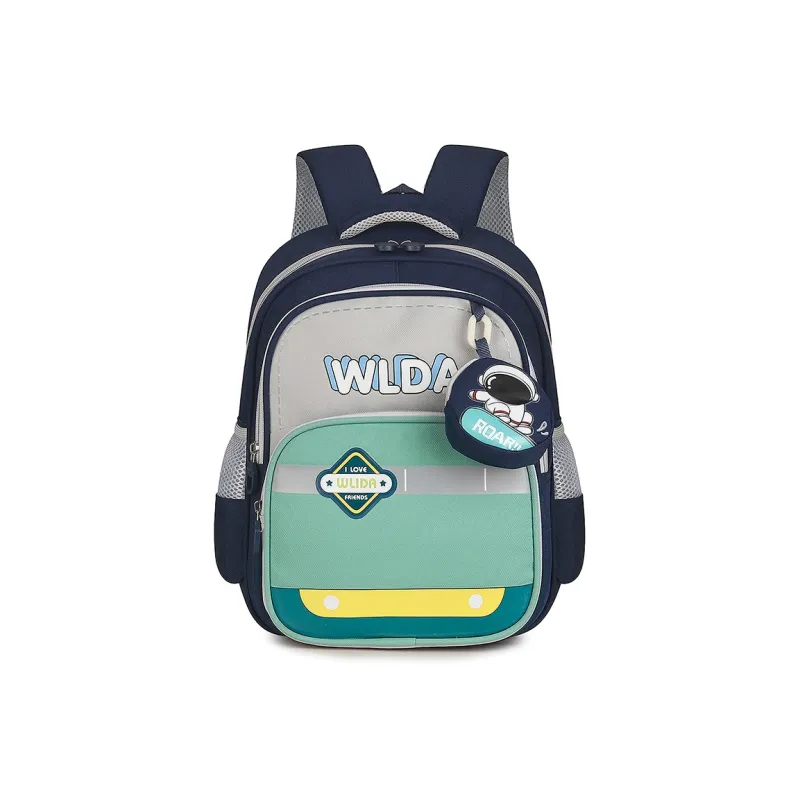SEVENMOONS Oxford Student Bag Kids' Multicolor-0