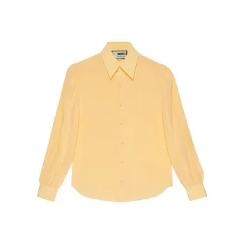 GUCCI Shirts Men Light Yellow