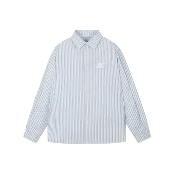 ICONS Lab Shirts Unisex Blue White Stripes