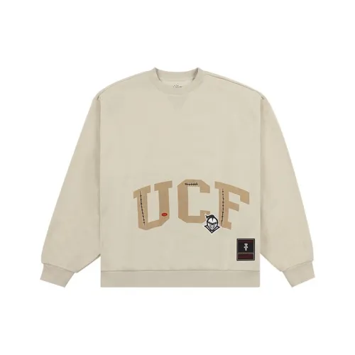 Travis Scott x Mitchell & Ness Collaboration SS24 UCF LOGO Sweatshirt Unisex Umber