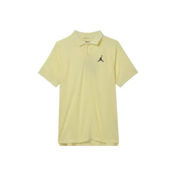 Jordan Dri FIT Mens Sport Golf Polo Shirt 'Yellow'