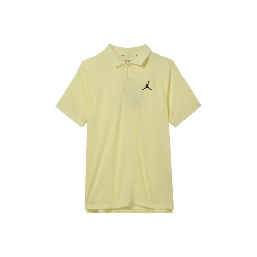 Jordan Dri FIT Mens Sport Golf Polo Shirt 'Yellow'
