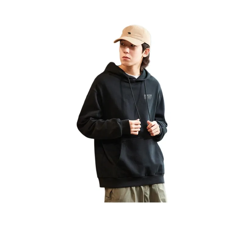 Tonlion Sweatshirts Men Black-0