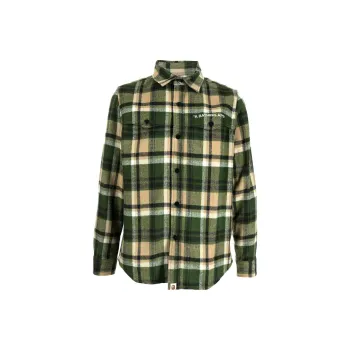 A BATHING APE Shirts Men Green