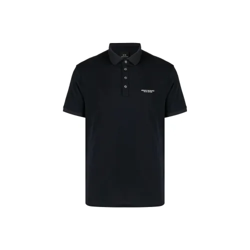 ARMANI EXCHANGE Logo print Polo Shirt