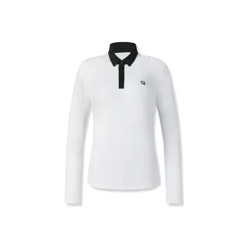 FILA Long Sleeved Polo Shirt Unisex
