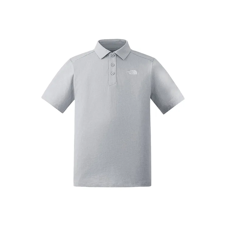 THE NORTH FACE City Outdoor Collection SS25 Polo Shirt Unisex Starlight Gray-0