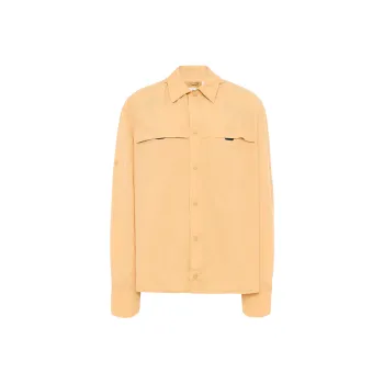 Timberland SS24 Shirt Men's Light Orange Color
