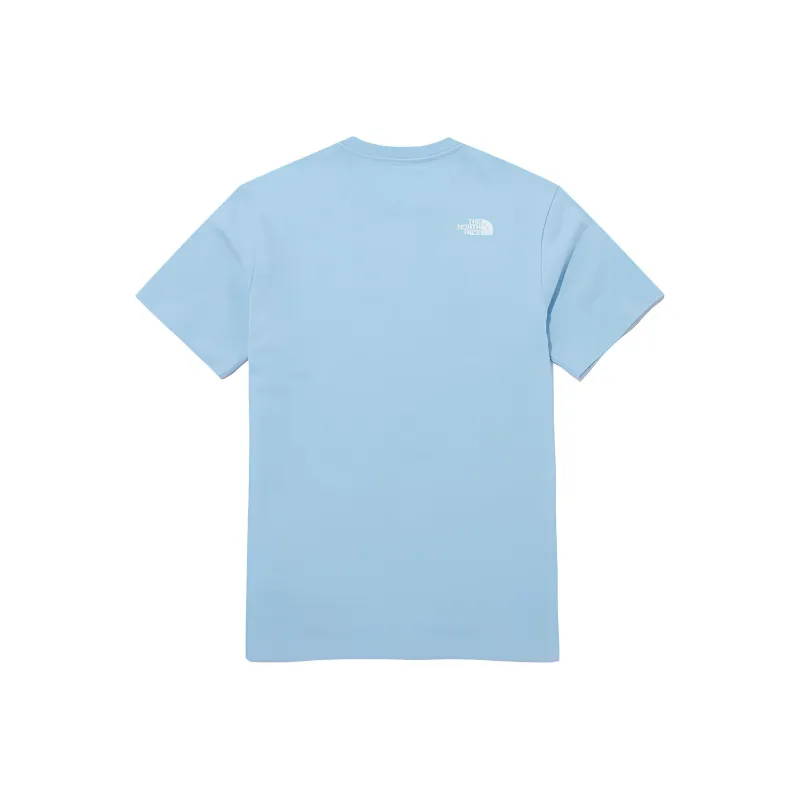 THE NORTH FACE T Shirts Men Sky Blue-1