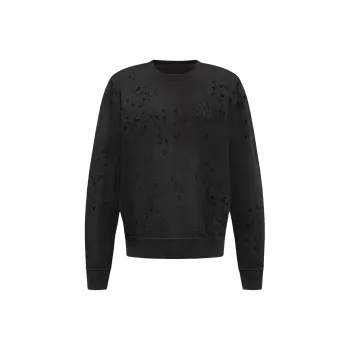 AMIRI Shotgun Embroidered Crew