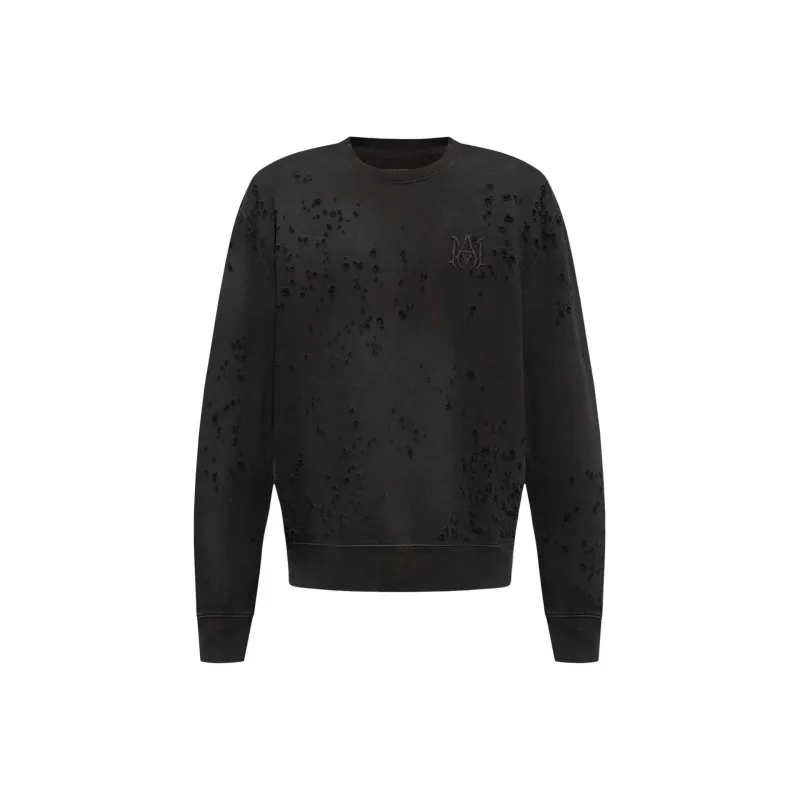 AMIRI Shotgun Embroidered Crew-0
