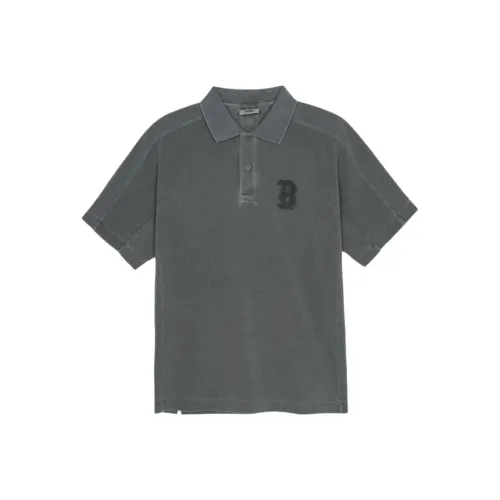 MLB Polo Shirts Unisex Gray