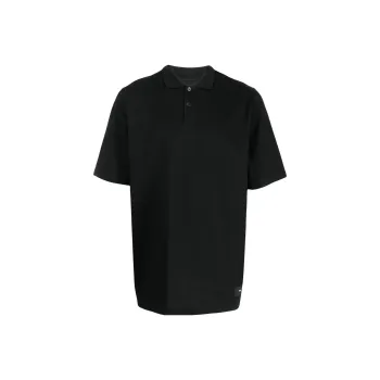 Y 3 Polo Shirts Unisex Black