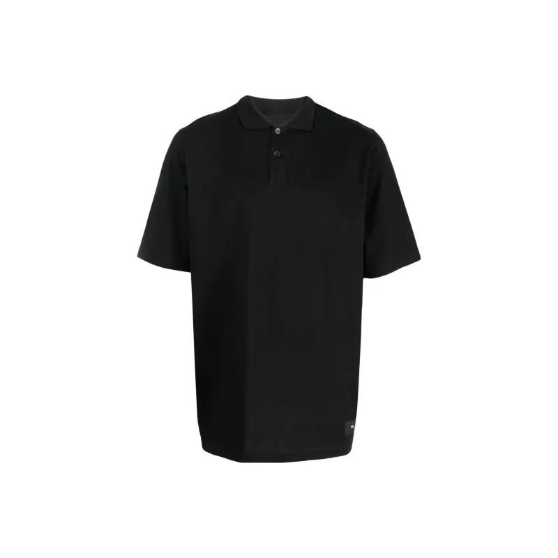 Y 3 Polo Shirts Unisex Black-0