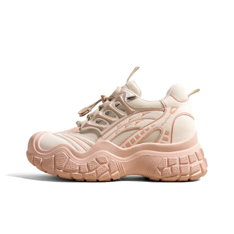 KODI Slip Resistant, Abrasion Resistant, Breathable Low Top Chunky Sneakers Women's-5