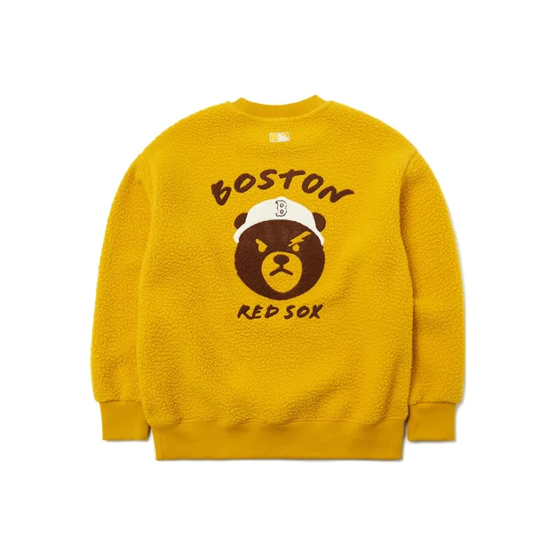 MLB Frown Bear Series Sweatshirts Unisex-0