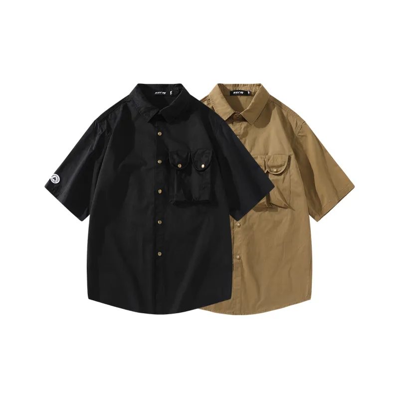 SCRM Shirts Unisex 2 Pack Black+Earth Yellow-0