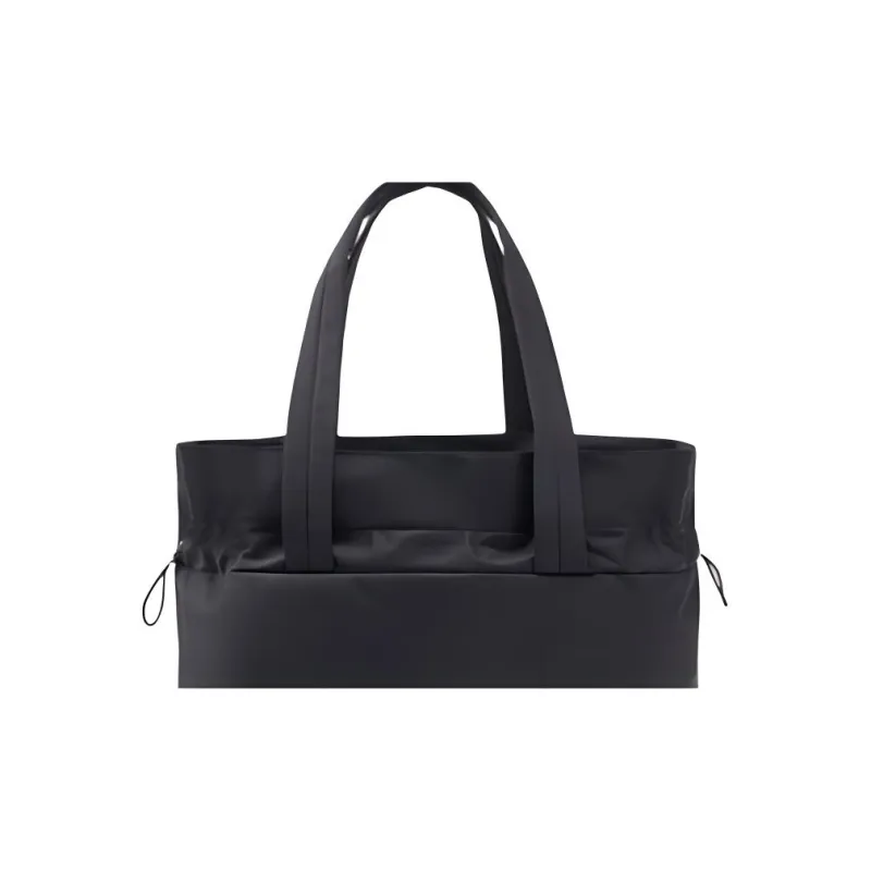 Saucony Fabric Tote Bag, Shopping Bag, Shoulder Bag, Handbag Unisex Jet Black-3