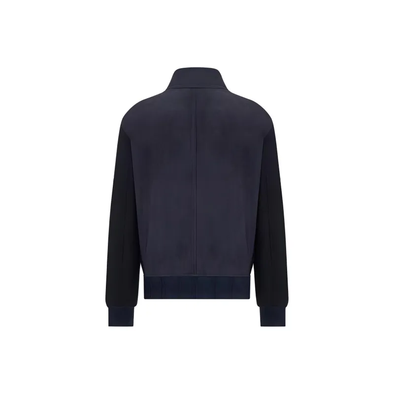 DIOR SS23 Leather Jacket Men's Coal Gray-1