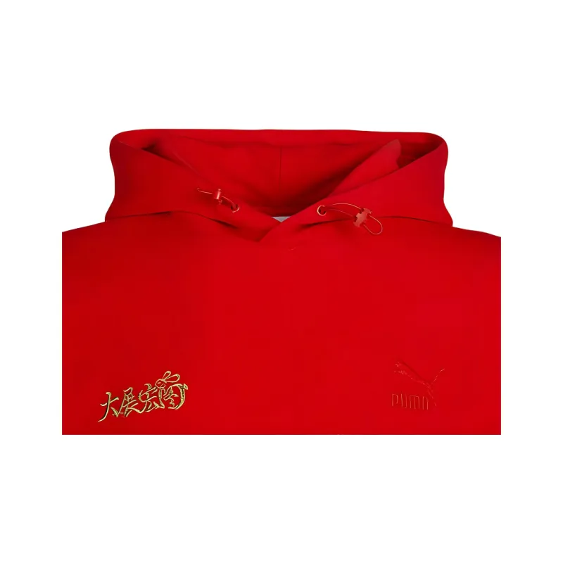PUMA Sweatshirts Unisex Red-2