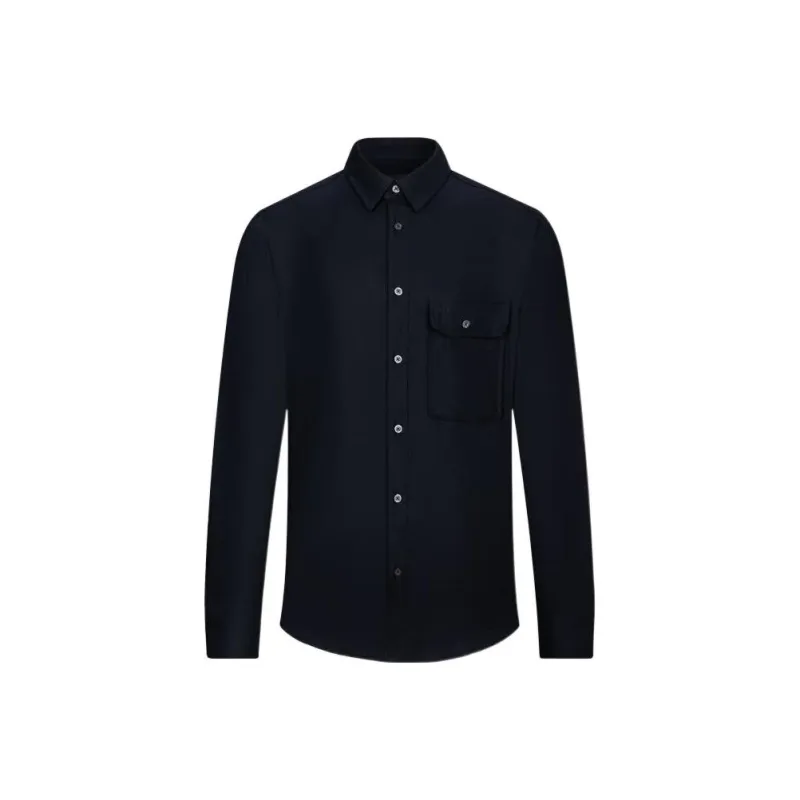 ARMANI EXCHANGE Shirts Men Navy Blue-0