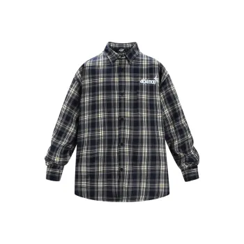 404MOB GANG Shirt Unisex Navy Blue