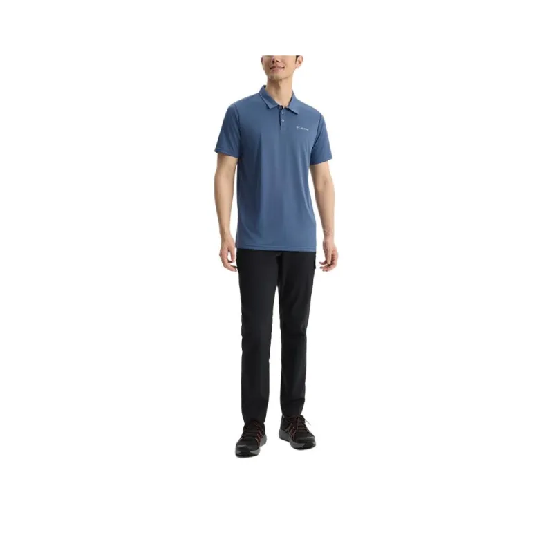 Columbia Polo Shirts Men Blue-0