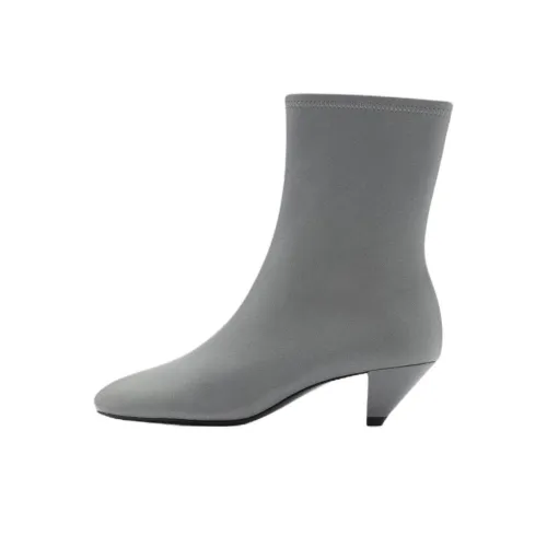 MANGO Ankle Boots 2.9cm Women's Gray