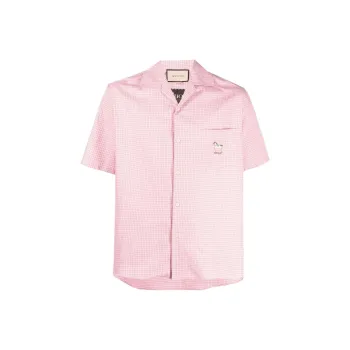 GUCCI Shirts Men Pink