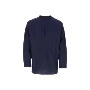 PRADA Logo Triangle Long Sleeved Shirt