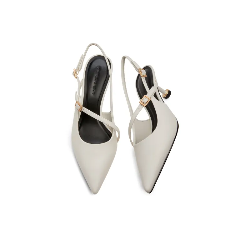 CHARLES&KEITH Small Ck Slim Heel High Heels 6.5cm Women's-10