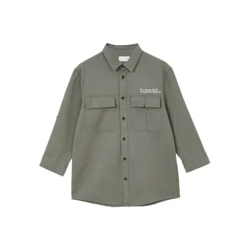 JACK JONES· Lapel Shirt Unisex Agave Green