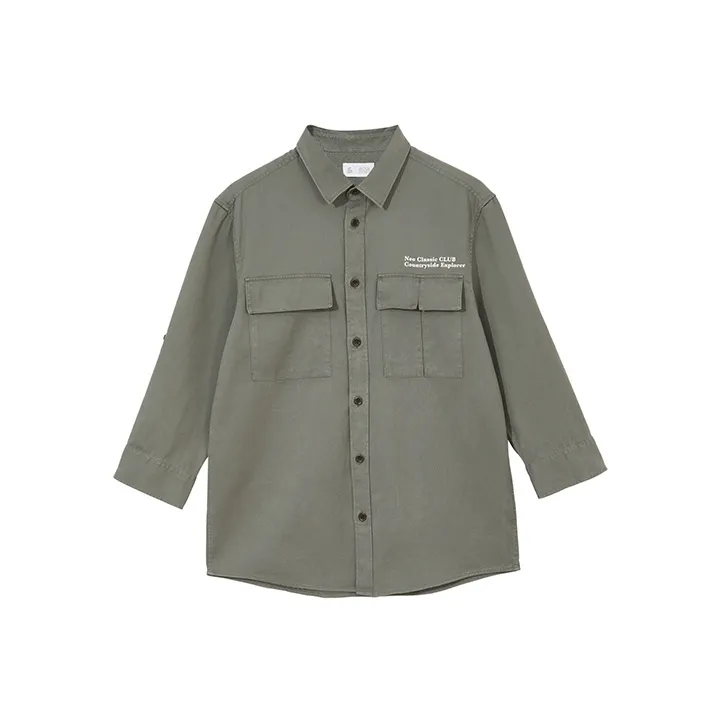 JACK JONES· Lapel Shirt Unisex Agave Green-0