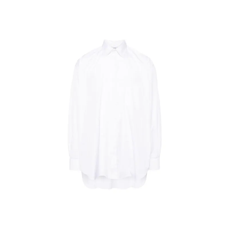Vetements Logo tag Cotton Shirt-0