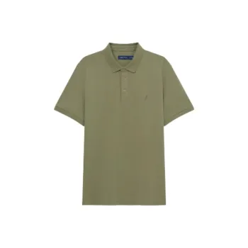 NAUTICA Polo Shirt Men's Light Army Green