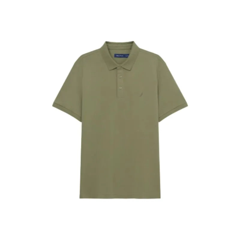 NAUTICA Polo Shirt Men's Light Army Green-0