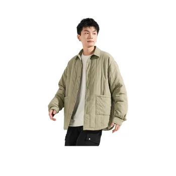 Tonlion Shirt Men's Gray Pea Green