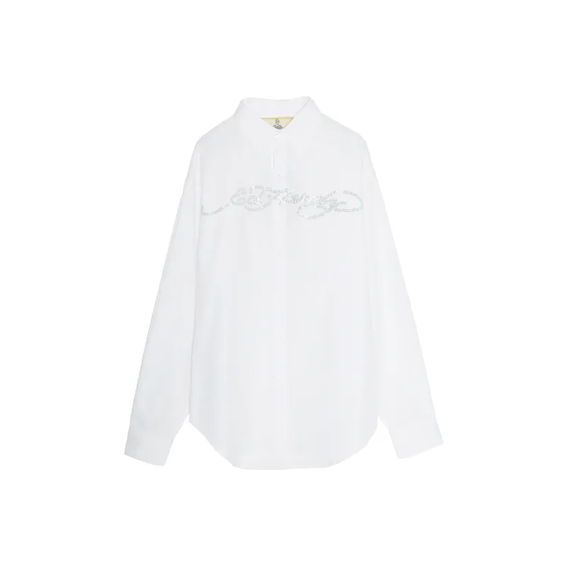 Ed Hardy Shirts Unisex White-0